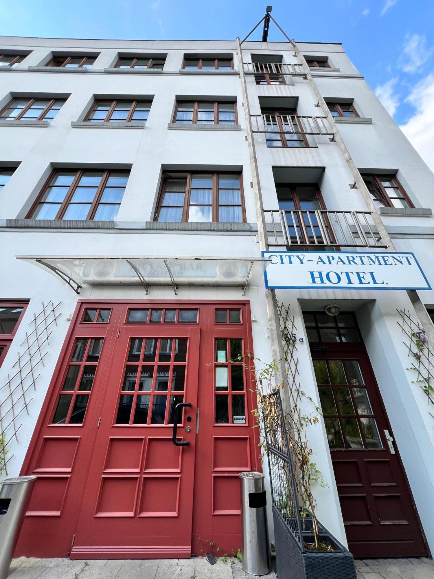 City Apartment Hotel Hamburgo Exterior foto